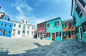 Colourful Homes of Burano - Venice, Italy