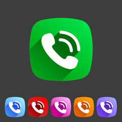 phone telephone flat icon
