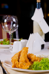 Delicious seafood starter