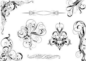 Set of design elements