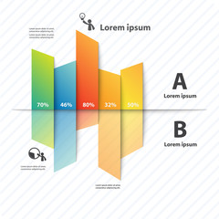 Colorful vector design