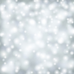 Christmas background with fallen snowflakes.