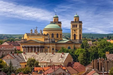 Foto op Canvas The Basilica is the only Classicist building in Eger, Hungary. © Nightman1965