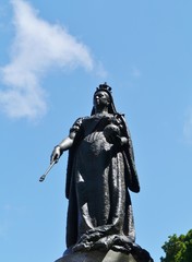 Fototapeta na wymiar Queen Victoria on queens square in Sydney in Australia