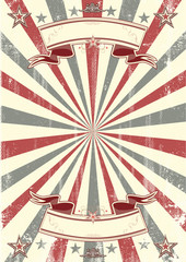 kraft paper retro poster