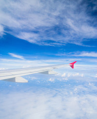 Fototapeta premium Vacation Starts Skies above and below