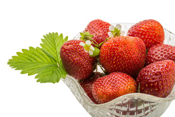 Ripe strawberry
