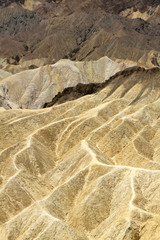 Zabriskie point, death valley