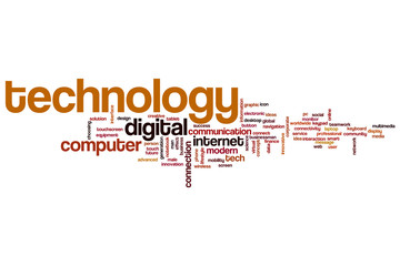 Technology word cloud