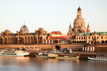 Fototapeta premium Abendstimmung in Dresden