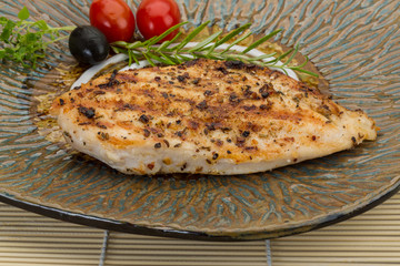 Grilled chichen breast