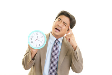 疲れたビジネスマン