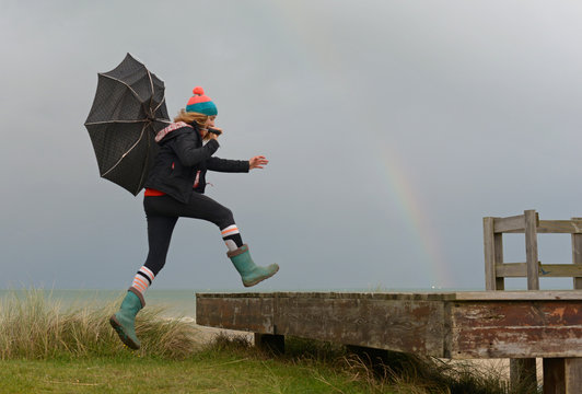 rafale de vent