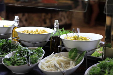 Greens and vegetables