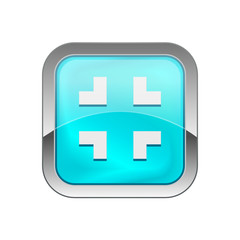 Fototapeta premium Glossy Vector Icon 