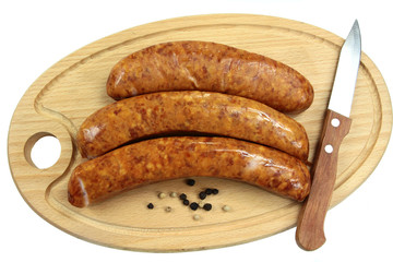 saucisses fumées