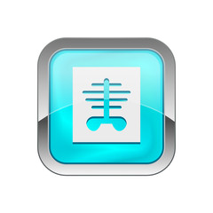 Fototapeta premium Glossy Vector Icon 