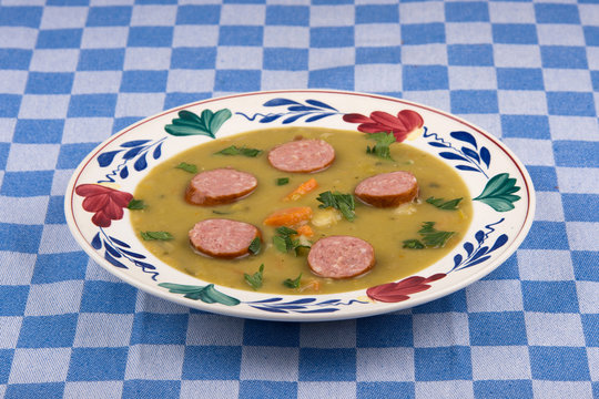 green pea soup