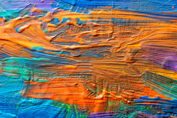 Abstract art background. Hand-painted background