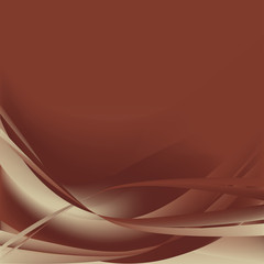 Brown and gray waves abstract background
