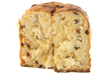 details of cake of christmas