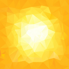 vector polygonal background triangular design in yellow colors