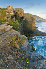 Fototapeta na wymiar Cabo de Quejo en Santander
