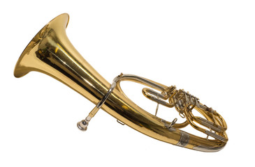 Obraz na płótnie Canvas flügelhorn, trompete, tuba
