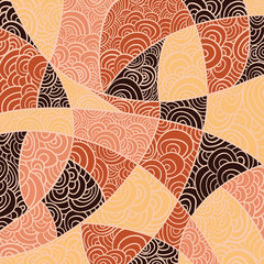 Abstract retro background in vector