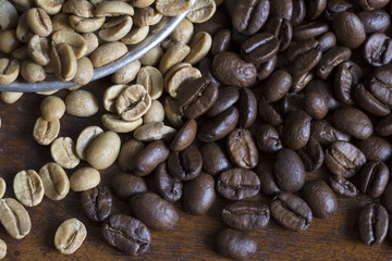 Coffee grains