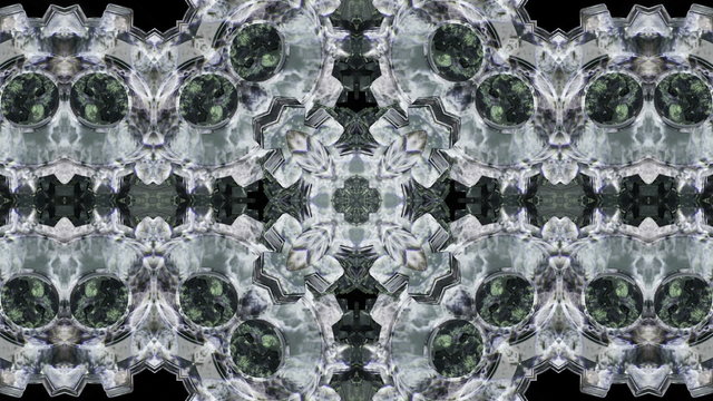 Looping Kaleidoscope Patterns