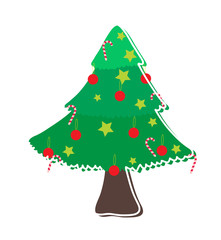 Decorative Christmas Tree Design