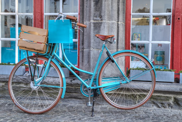 Fototapeta na wymiar colorful bicycle