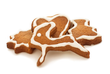Christmas gingerbread cookies
