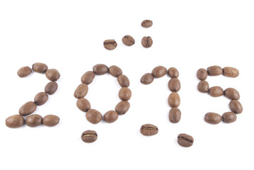 Naklejka premium кофе.