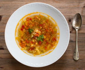 Shchi - russian cabbage soup