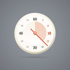 Naklejka premium Chronometer icon. Vector illustration in EPS10.