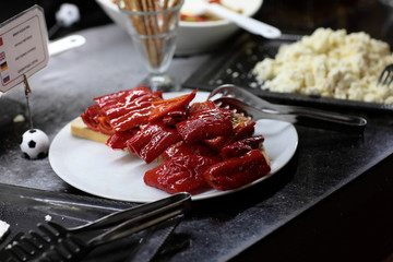 Fried peppers