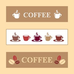 Coffee banners