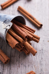 Group of spaces with cinnamon