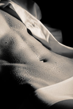 Sensual woman body