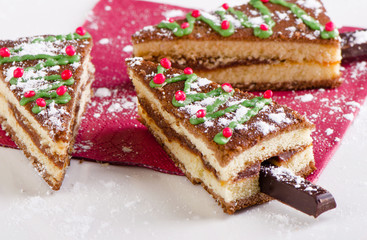 Christmas sweet cake