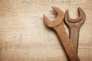 old and rusty wrench 4