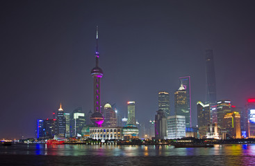 Fototapeta na wymiar Pudong, Shanghai, China