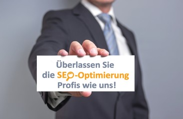 Überlassen Sie die SEO_Optimierung uns!