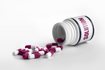 Solution pills