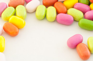 candy or pill background