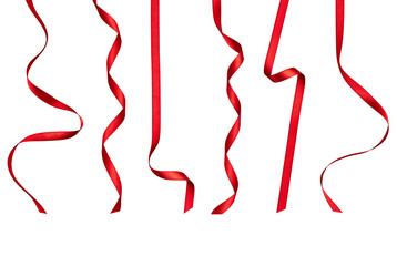 red ribbon bow celebration decoration