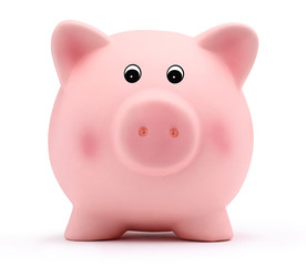 piggy bank isolated on white background