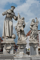 Naklejka premium Statue of the Holy Column in Maribor